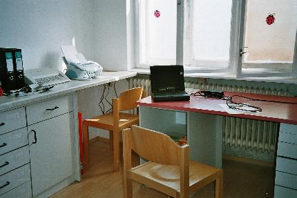 das B&uuml;ro des B-Laden